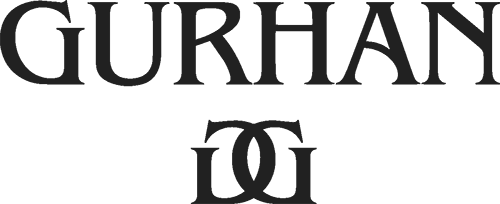 Gurhan jewelry brand logo with monogram